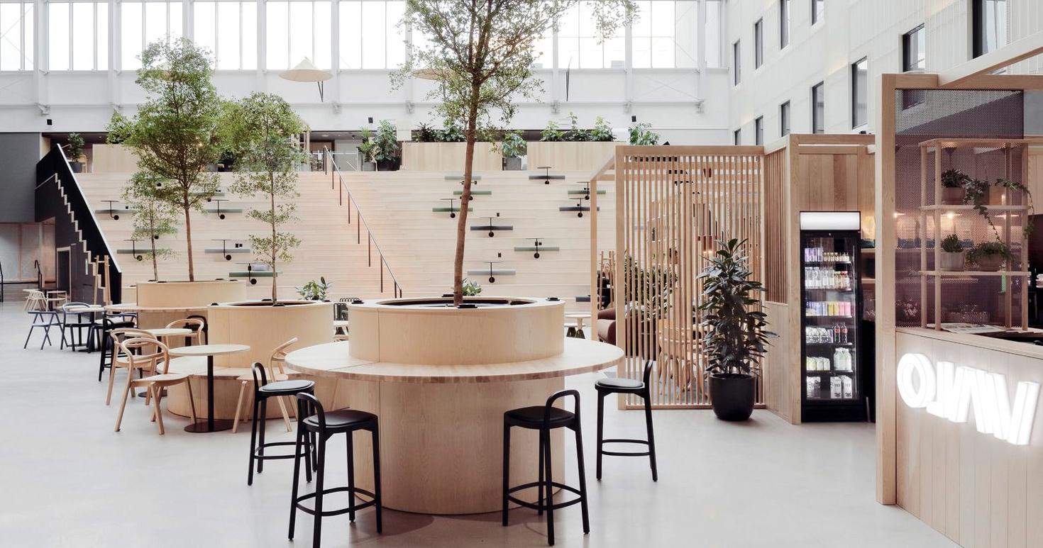 Modern lounge at Ilonvalke